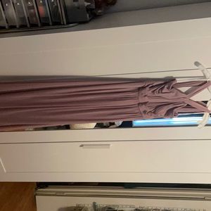 Mesh Crisscross High-Neck Dress